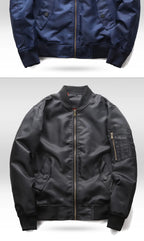 Veste bombardier pour hommes, nouvelle collection printemps-automne 2026, vestes de Baseball pour hommes, vêtements d'extérieur pour pilotes, manteau vert armée, fermeture éclair, uniforme tactique pour hommes