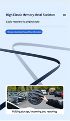 Pare-soleil réfléchissant UV pour voiture, pare-brise arrière, Protection solaire, Isolation thermique, rideaux de confidentialité pour voiture, rangement pliable