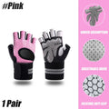 1 paire de gants de Fitness demi-doigt avec Support d'enveloppe de poignet pour hommes et femmes, équipement d'entraînement de Crossfit, équipement de musculation