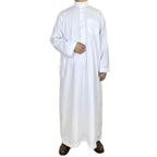 Vêtements modestes pour hommes musulmans : Jalabiya blanche, Thobe, Kurta arabe, Pyjama, Kaftan de Dubaï, Abaya, Jubba, Daffah, Dishdasha, Robe de prière
