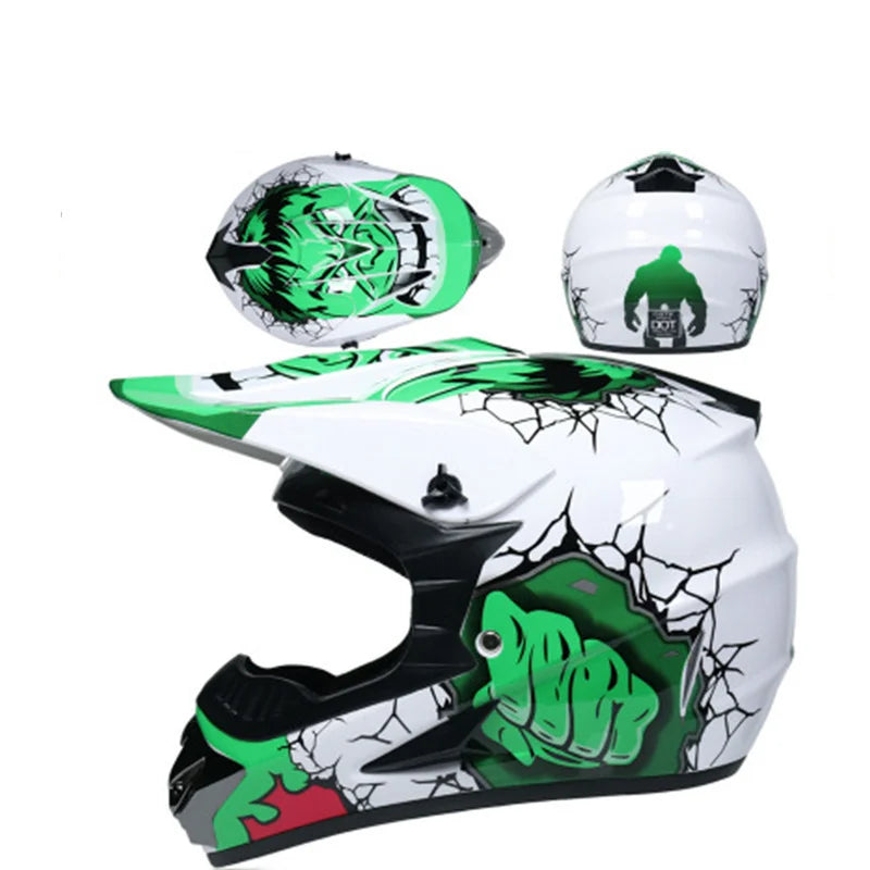 Casque de Moto tout-terrain Casque professionnel Moto Cross casques course Motocross Casque Capacetes DOT approuvé