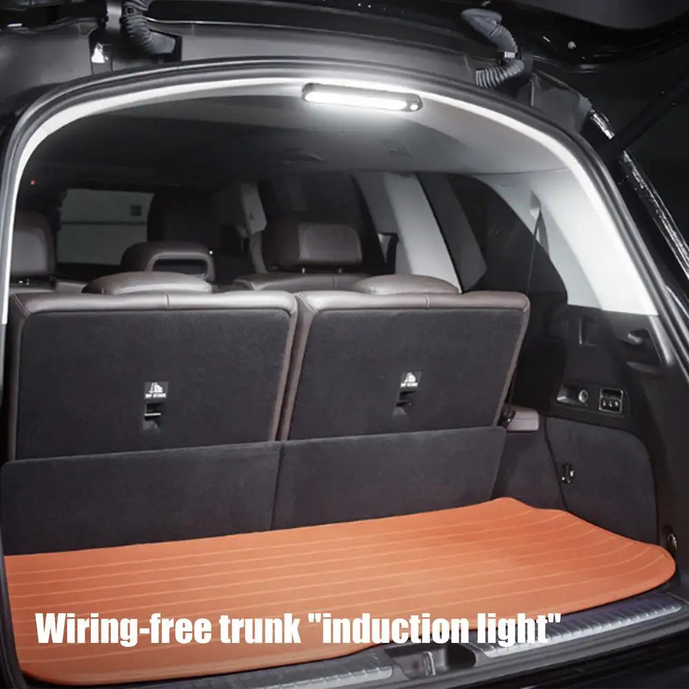 Capteur de coffre de voiture automatique, éclairage de camion, plafonnier automatique, chargeur USB, dôme de voiture, lampe LED pour bagages de toit automobile
