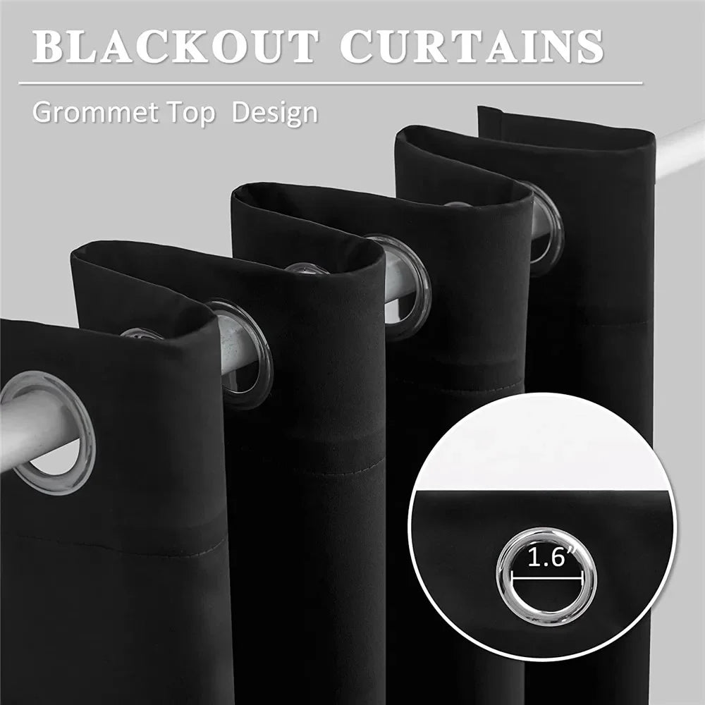 Rideaux occultants Extra longs, hauteur 400cm, pour Loft, chambre à coucher, salon, plafonds hauts, rideaux de fenêtre