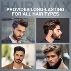 Pâte à cheveux finition mate pour hommes, à base d'eau, Texture mate, coiffeur, pommade en argile, idéale pour tous les cheveux masculins