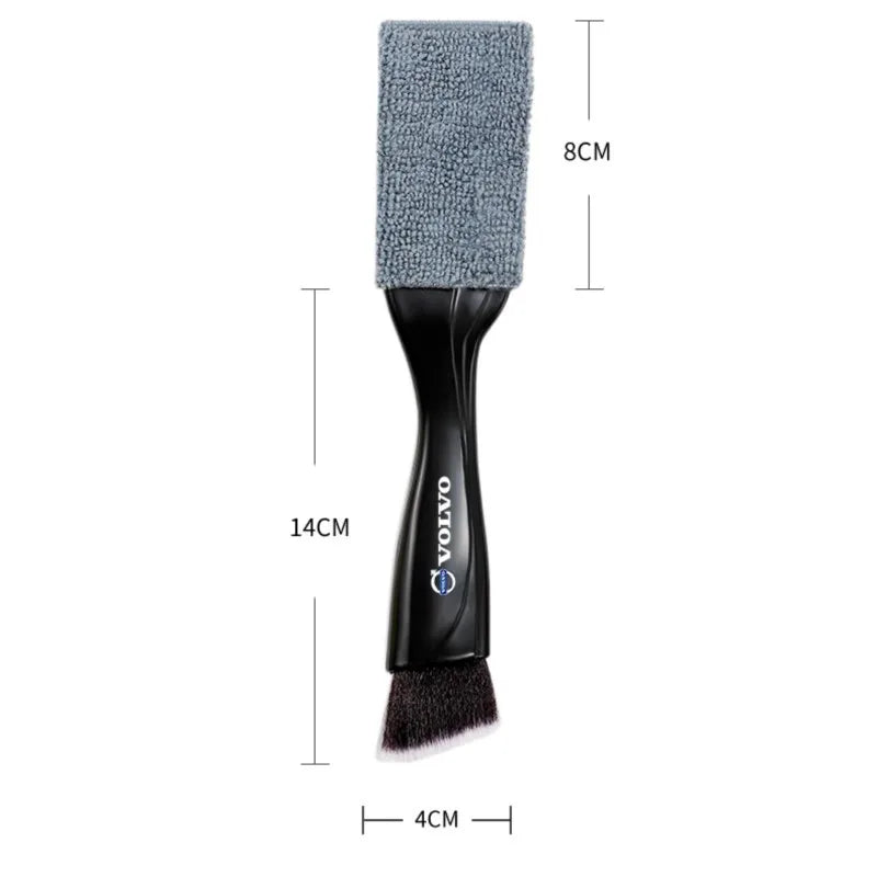 Brosse de nettoyage de ventilation de voiture, outils de dépoussiérage intérieur automobile pour Volvo Xc60 Xc90 V40 V60 S60 V50 V90 S80 C40 XC40 V70 XC70