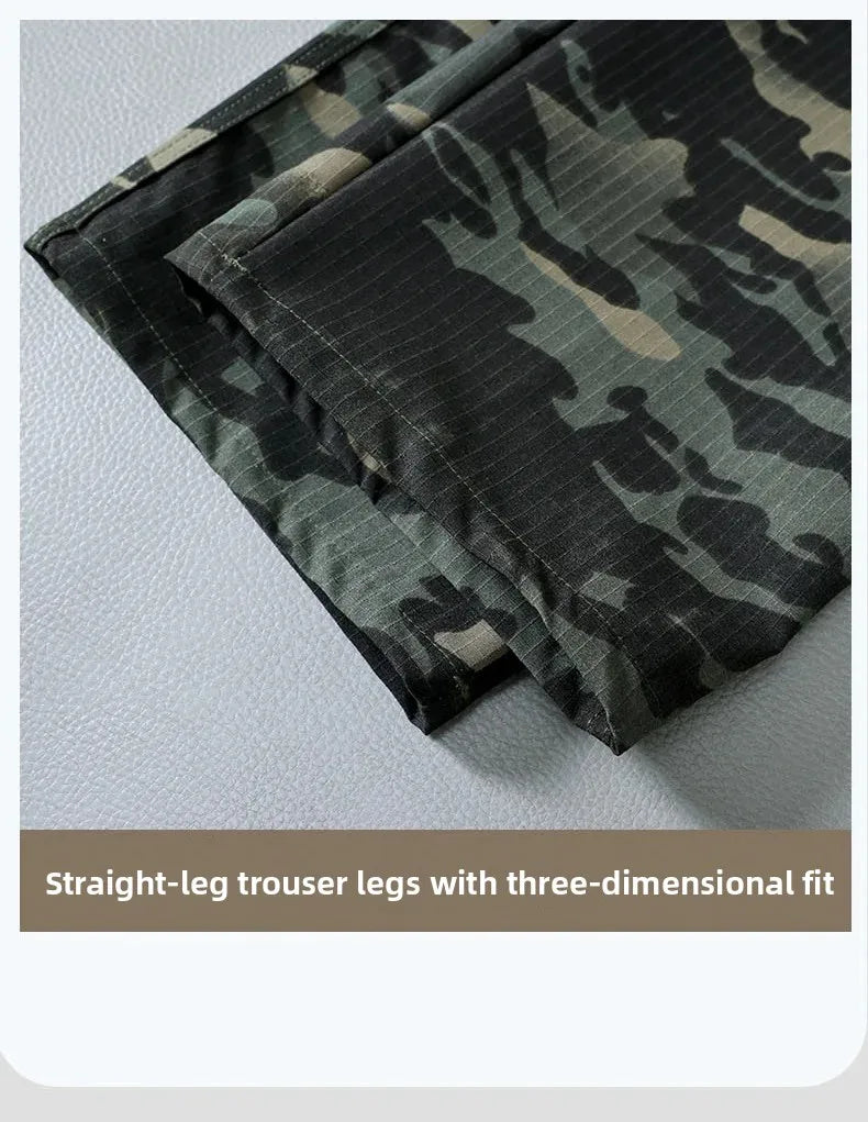 Pantalon de travail tactique résistant à l'eau pour hommes, poches multiples, Fans militaires d'extérieur, pantalons décontractés, Style américain printemps automne