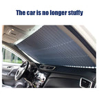 Rideaux de fenêtre avant de voiture, pare-brise à 6 ventouses, couverture de protection solaire pour voiture, blocage UV, accessoires de pare-soleil