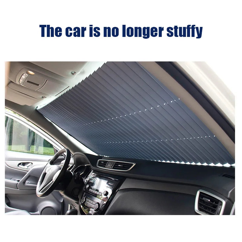 Rideaux de fenêtre avant de voiture, pare-brise à 6 ventouses, couverture de protection solaire pour voiture, blocage UV, accessoires de pare-soleil