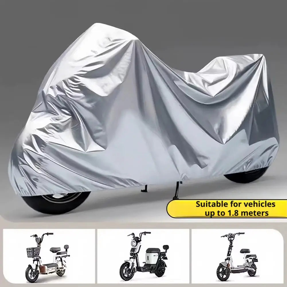Housse de protection pour voiture, moto, voiture électrique, pare-soleil, coupe-vent, isolation thermique, imperméable, anti-poussière, housse spéciale anti-pluie