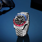 PAGANI uco PD-1662 Luxe Gstuff Hommes Mécanique Montre-Bracelet Verre Saphir Acier Inoxydable 100M Étanche Montres Automatiques