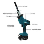Scie sauteuse sans fil Makita 18V ML-505, scie à chaîne électrique, outil électrique portable pour la coupe du bois, du métal et des tuyaux