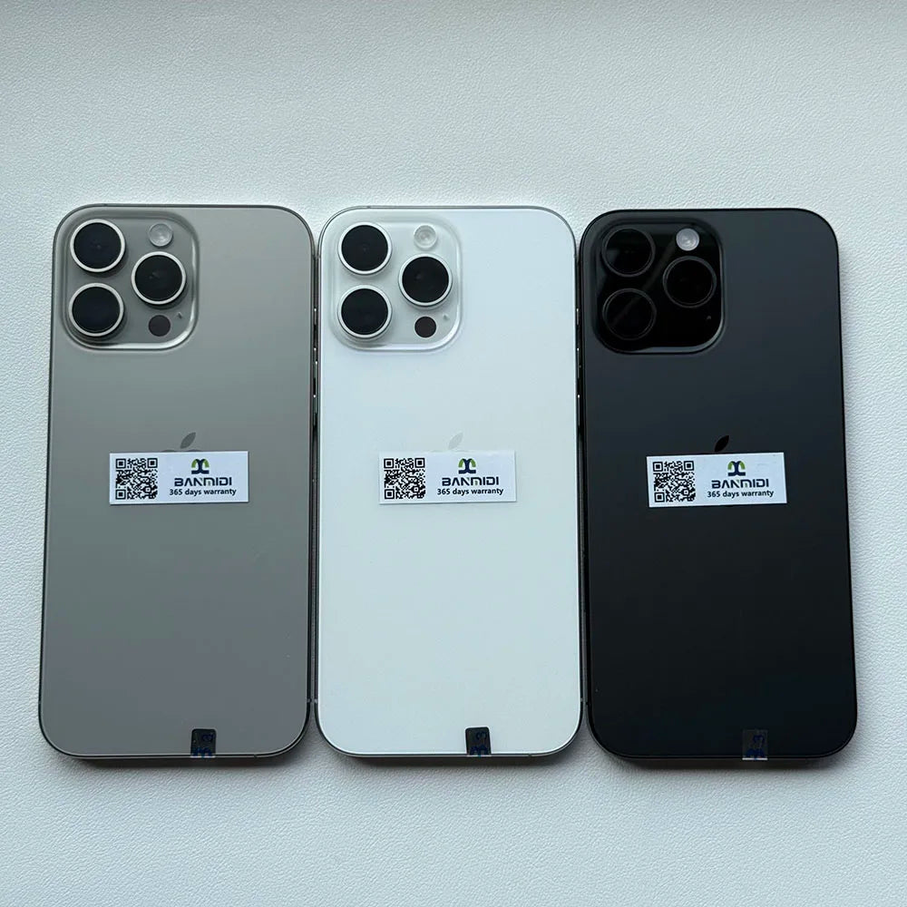100% Original iPhone 16 Pro MAX Smartphone 6.9 "double SIM débloqué 5G téléphone portable Retina XDR OLED 6.3" 16 Pro 128GB/256GB/512GB/1T