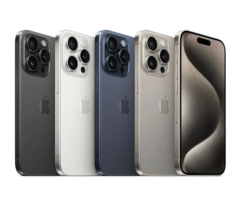 iPhone 15 Pro 15Pro d'origine 128GB/256GB/512GB/1TB ROM 8GB RAM Sim gratuit 5G téléphone portable paquet officiel