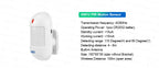KERUI W181 Kit de système d'alarme WIFI GSM avec capteur de porte/fenêtre pour la sécurité à domicile Support Alexa Tuya application intelligente télécommande
