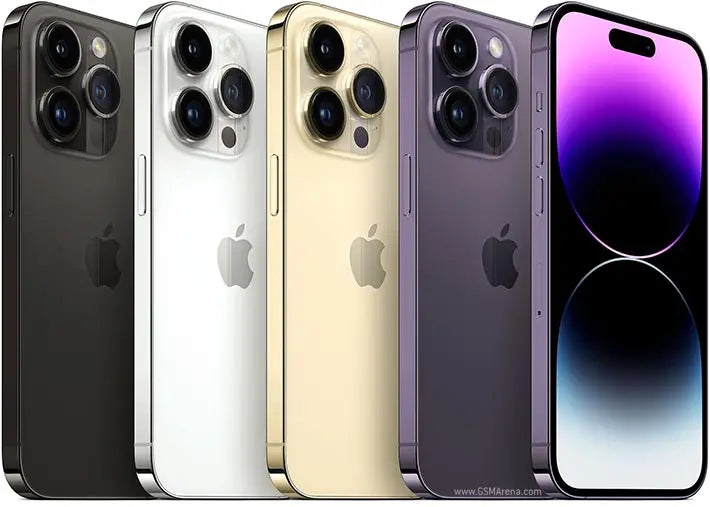 Original iPhone 14 Pro Max double eSIM 128/256/512GB 1 to ROM 6GB RAM 6.7 "véritable Retina OLED Face ID NFC A15 14ProMax 5G téléphone
