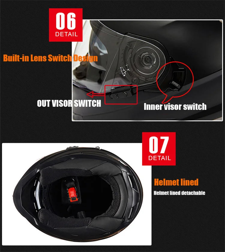 Casques De Moto intégraux Dernier course De descente Moto équitation Casco Capacete De Moto DOT approuvé pour hommes femmes Kask GXT