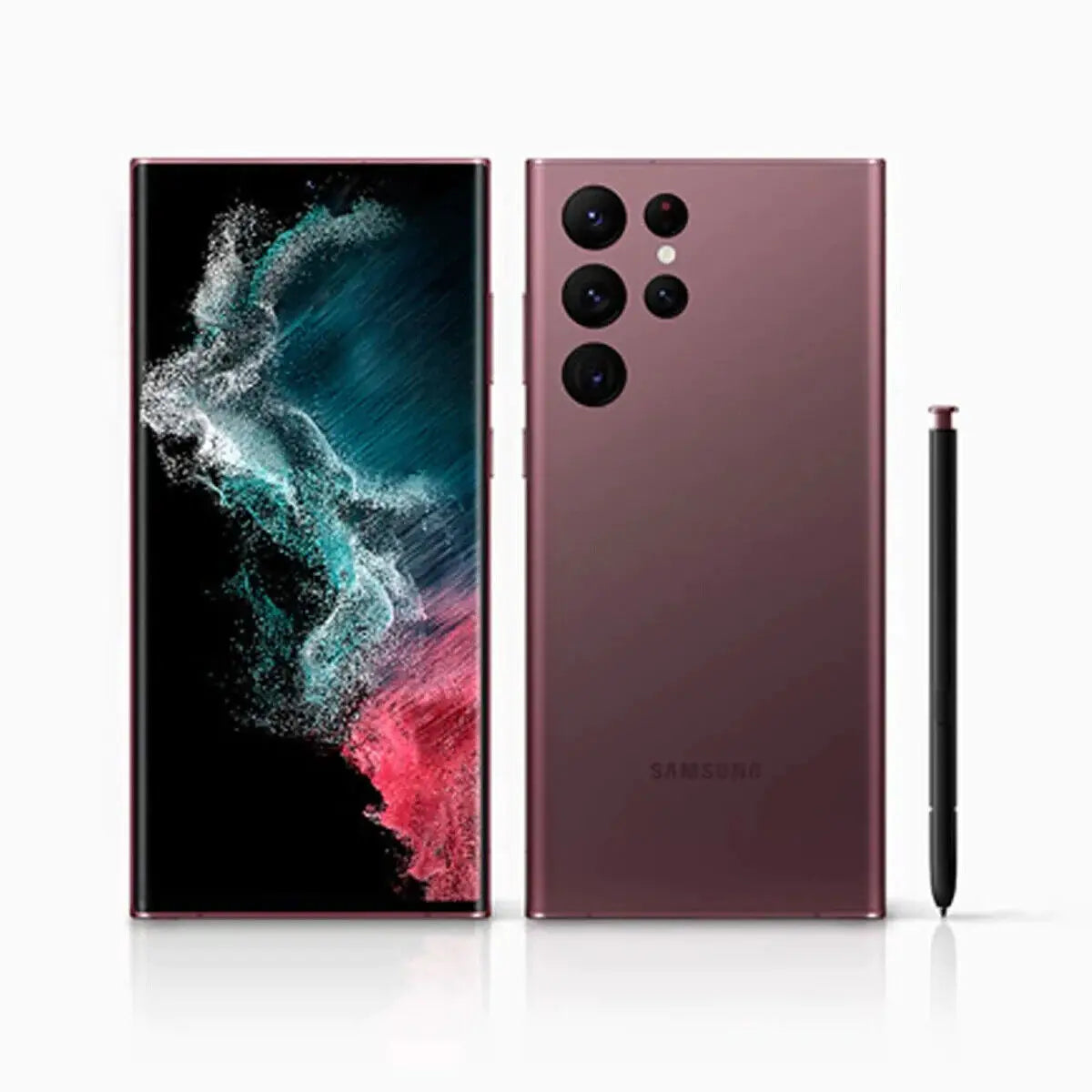Samsung Galaxy S22 Ultra 5G Version Globale Double SIM S908B RAM 8/12 Go 128/256/512 Go ROM 6,8" AMOLED NFC SPen Téléphone Snapdragon