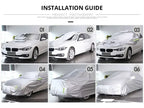 Housse de Protection complète pour voiture, intérieur et extérieur, pare-soleil, Anti-poussière, Anti-UV, universelle pour berline SUV