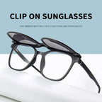 SENEVIEVE-Lunettes de soleil polarisées à clipser pour femmes, lunettes optiques de protection UV, anti-absorbe ouissement, délinquants personnalisés, TJ2192