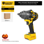 Clé électrique sans balais à couple élevé 1000N · M, clé à chocs de 1/2 pouces, grande Machine-outil de Service pour broche de batterie Dewalt 20V