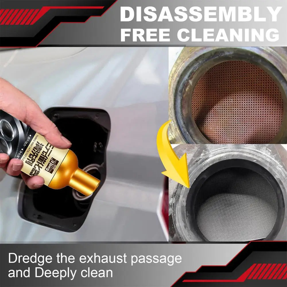 Agent de nettoyage catalytique à 3 voies pour moteur de voiture, dissolvant de carbone pour carburateur automobile, nettoyeur de moteur de 120ml, nettoyeur de convertisseur catalytique d'huile