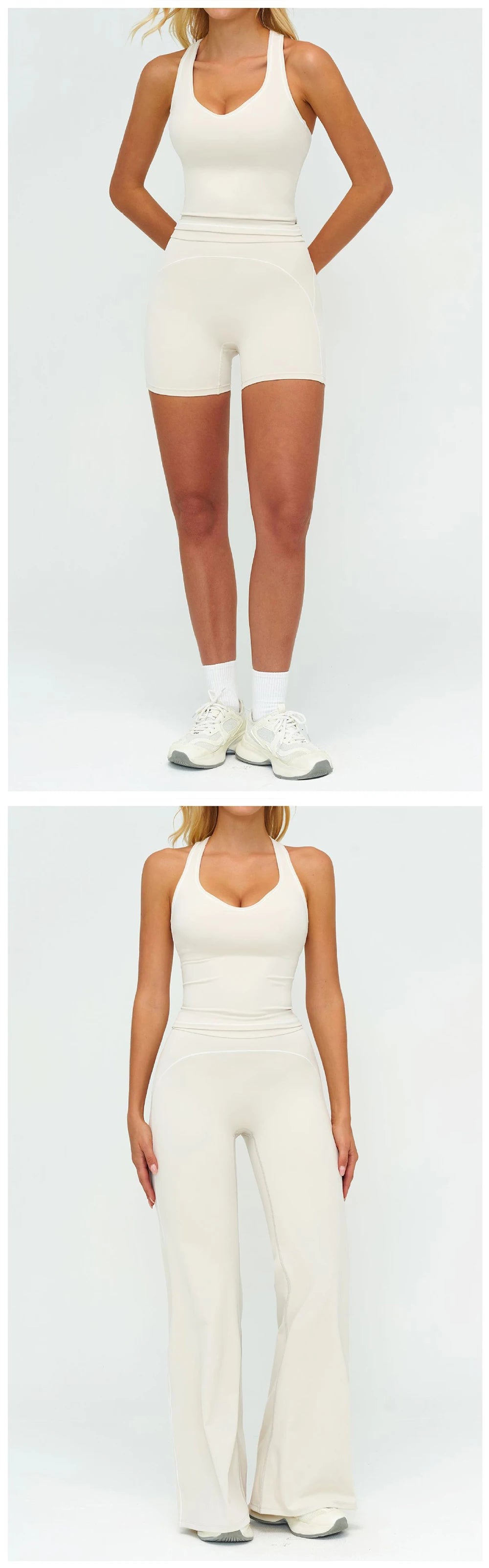 Ensemble de yoga 2 pièces pour femme, tenue de sport, vêtements de gym, ensemble soutien-gorge de sport et pantalon de course, vêtements de yoga et de sport pour femme