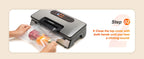 SucceBuy 90Kpa 130W Machine d'emballage alimentaire scelleuse sous vide avec 10 sacs sous vide gratuits pour la cuisine domestique scellage des aliments sous vide