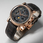 Sugess – montre-bracelet pour hommes, ST1908, mouvement à col de cygne, chronographe mécanique, véritable calendrier de phase de lune, cuir Vintage, nouveau 2026
