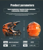 Casque de sécurité de Motocross unisexe certifié DOT ABS pour hommes femmes vélo descente ATV Protection de tête de moto