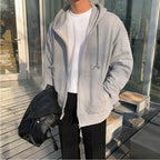 2026 nouvelle mode veste à capuche avec fermeture éclair femmes/hommes mode à manches longues sweat à capuche décontracté automne hiver vêtements de sport vêtements solides