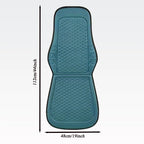 Coussin de siège avant de voiture confortable et respirant, housses Premium simples avec protection antidérapante, convient à la plupart des voitures, 1 pièce