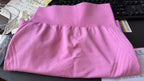 Short de Yoga taille haute sans couture pour femmes, tricoté, Slim, pour entraînement, course à pied, Leggings esthétiques linéaires, extensible, levage des hanches
