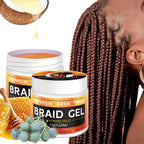 Stylage tressage Gel cire carburateur longue durée forte tenue pommade Anti-frisottis lisse finition des cheveux façonnage contrôle des bords des cheveux