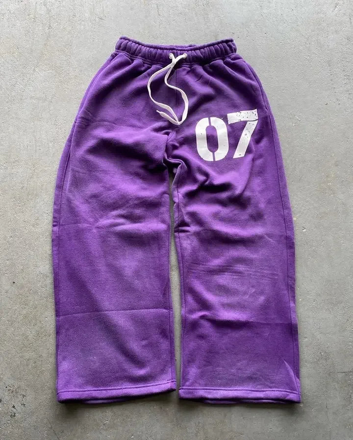 Streetwear Y2K décontracté Baggy pantalons de survêtement cordon pantalon de sport cardigan à fermeture éclair mode impression numérique à capuche hommes femmes ensemble de rue