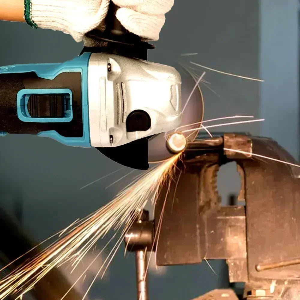 Makita – meuleuse d'angle électrique sans fil, 125mm, 20000 tr/min, Rechargeable, 4 vitesses, rectifieuse, Machine de découpe pour batterie 18V