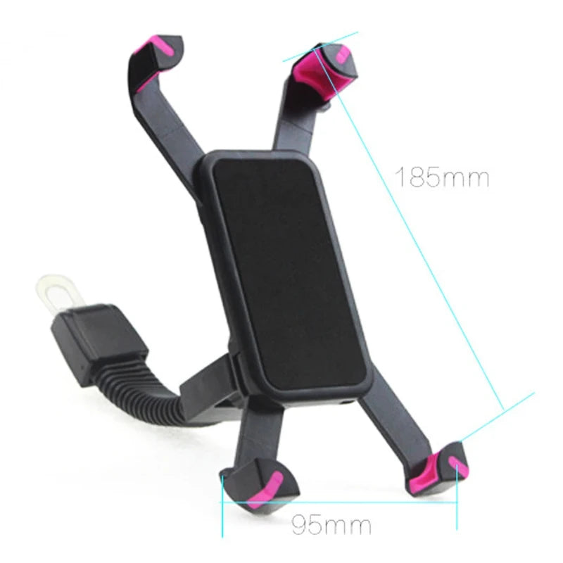 Support de téléphone pour Moto, Support de rétroviseur pour Scooter, sac étanche, accessoires pour téléphones mobiles