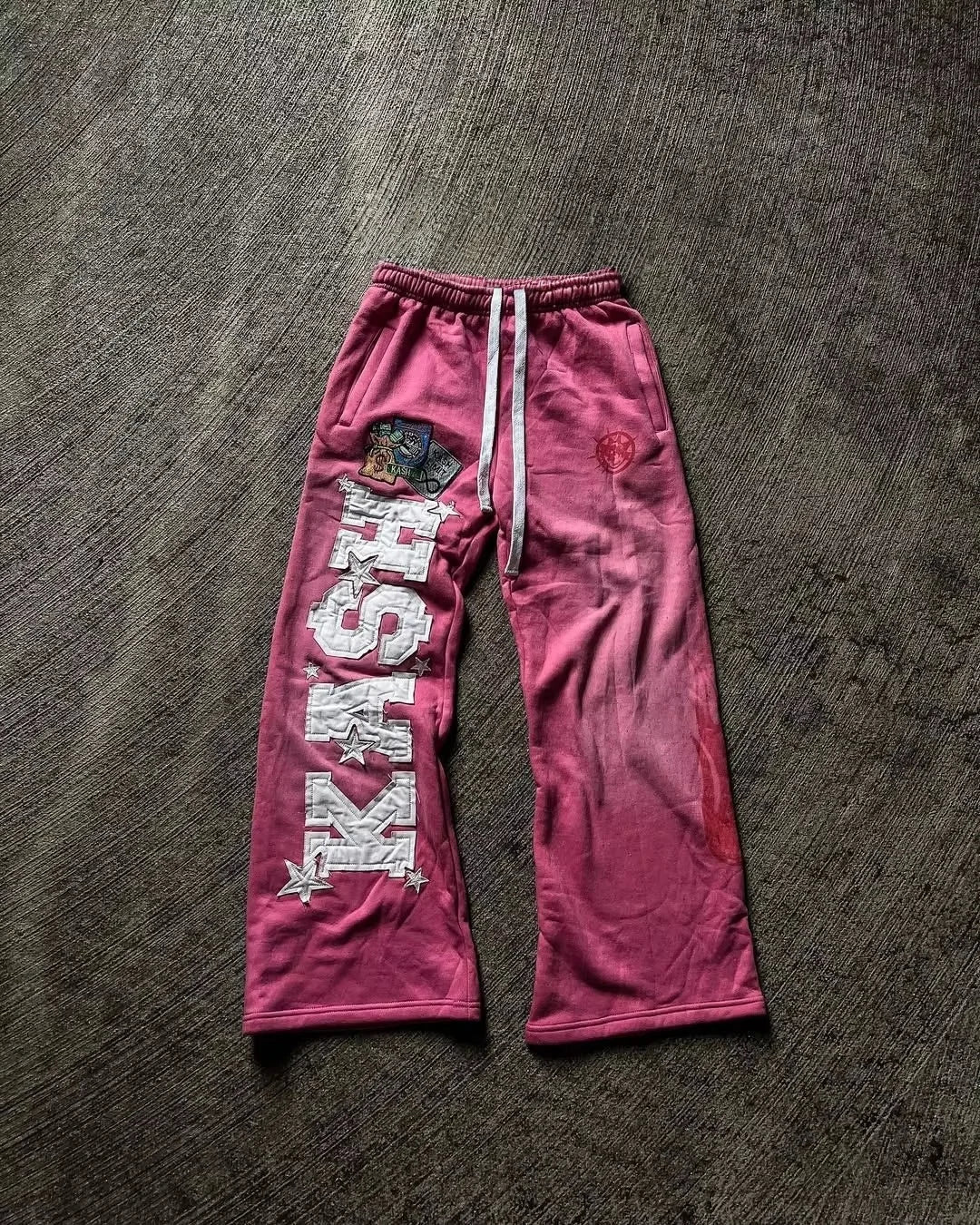 Pantalon droit homme style rétro gothique punk imprimé 3D pour le sport et les loisirs, collection été 2026 – Pantalon ample streetwear pour homme