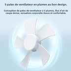 7200mAh ventilateurs rechargeables ventilateur de bureau Portable bureau à domicile dortoir USB petit ventilateur électrique circulateurs d'air ventilateur de Table à vent élevé