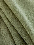 Printemps et été matcha japonais, rideaux en coton et lin vert rideaux transparents, rideaux opaques, lin luxueux pour chambres à coucher