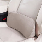 Coussin de soutien lombaire en mousse à mémoire de forme pour voiture, oreiller de taille, dossier de siège de conducteur, Support de dos de voyage, accessoires d'intérieur automobile, confort