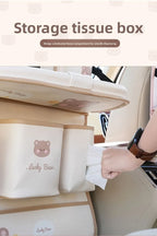Organisateur de siège arrière de voiture - Sac de rangement suspendu, plateau de table pour siège arrière, planche de bureau montée sur véhicule