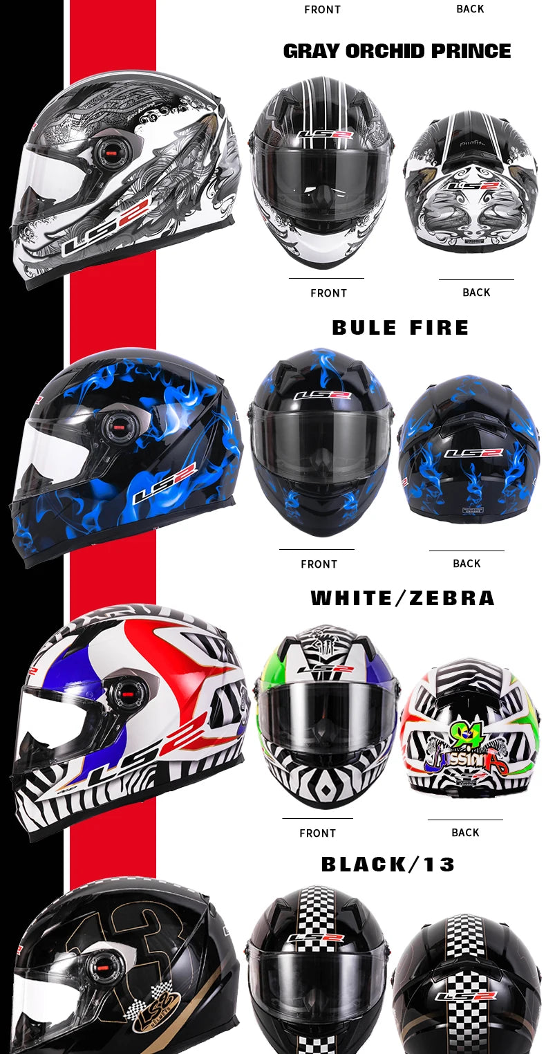 LS2 Casque intégral Masculino ls2 FF358 Motocross course homme femme Casco Moto Casque sans pompe qualité approuvée ECE