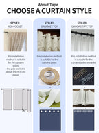 Printemps et été matcha japonais, rideaux en coton et lin vert rideaux transparents, rideaux opaques, lin luxueux pour chambres à coucher