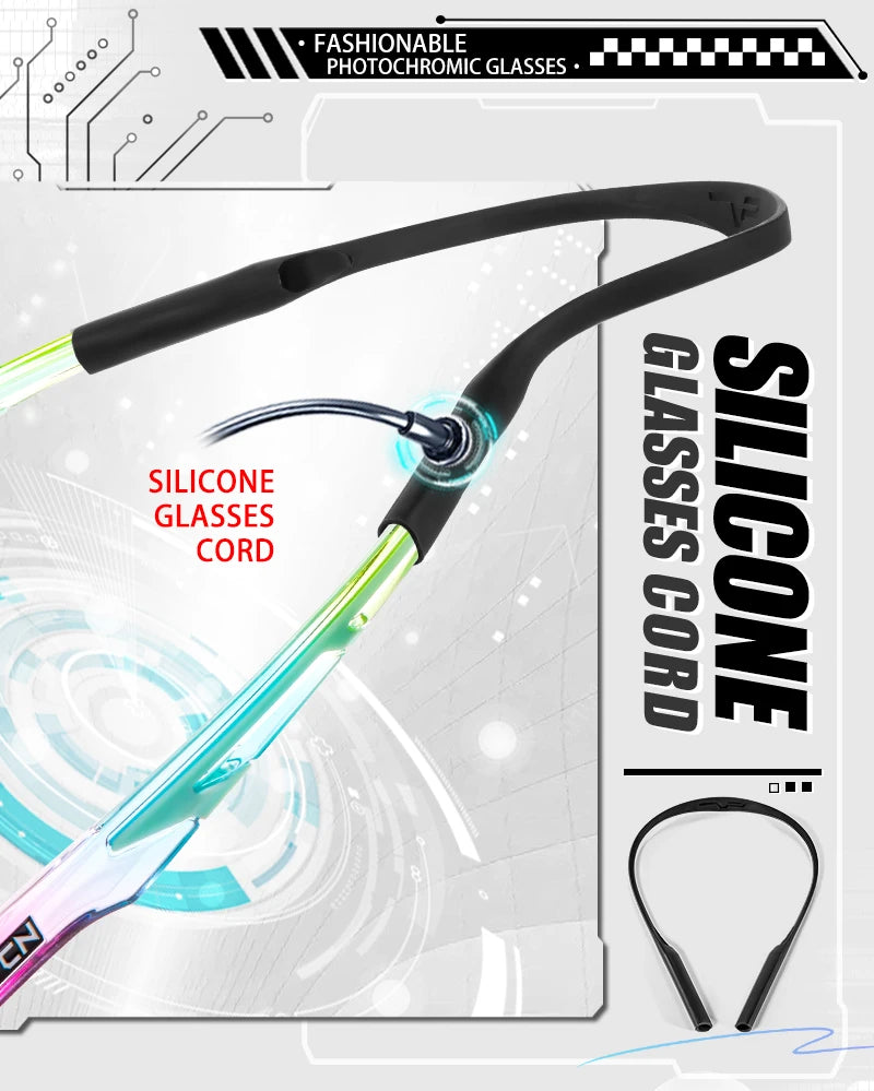 SCVCN extérieur Anti-buée photochromique lunettes de soleil hommes route Anti-buée cyclisme lunettes vélo femmes vélo vtt UV400 lunettes de sport