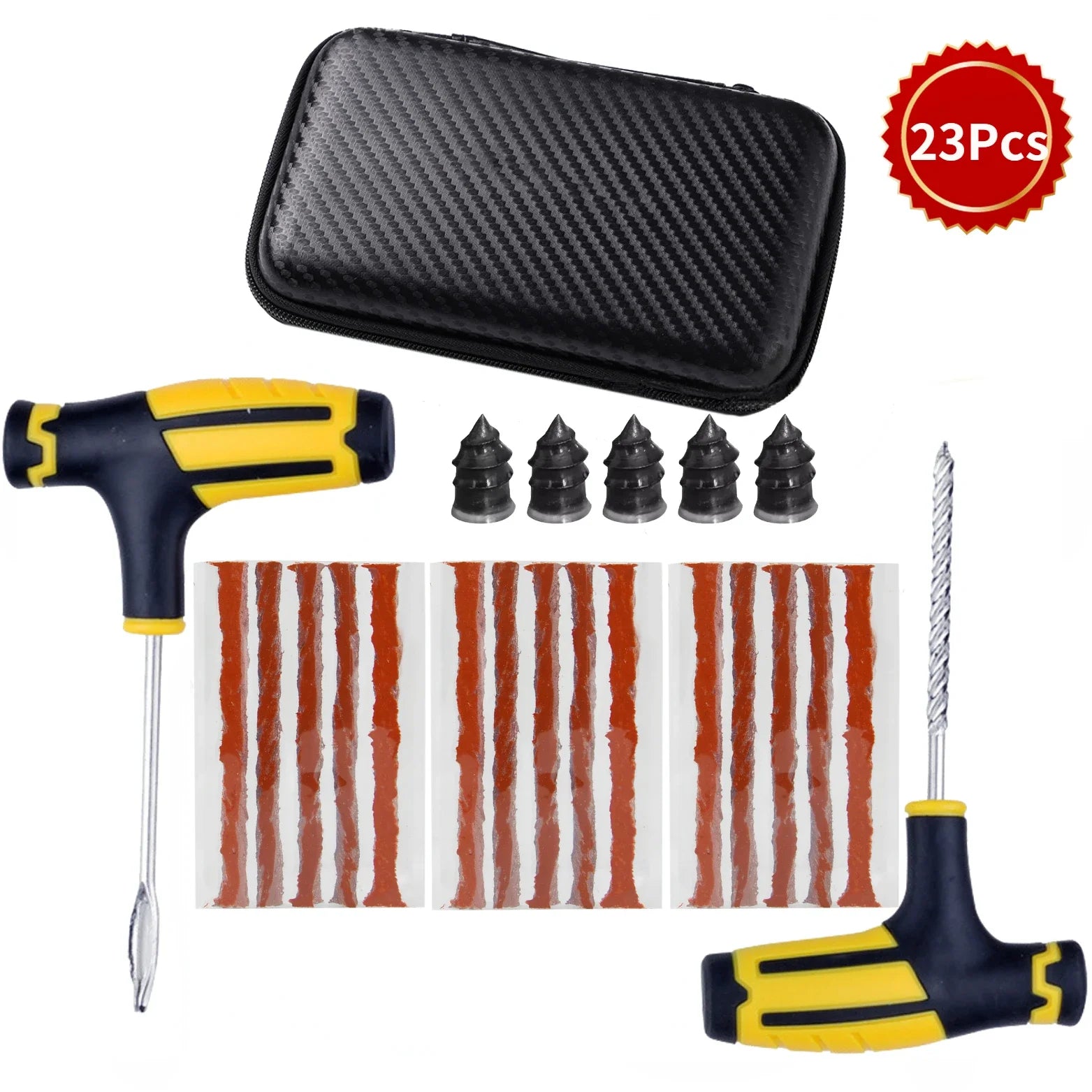 Kit de Réparation de Pneus – Mallette Complète Anti-Crevaison