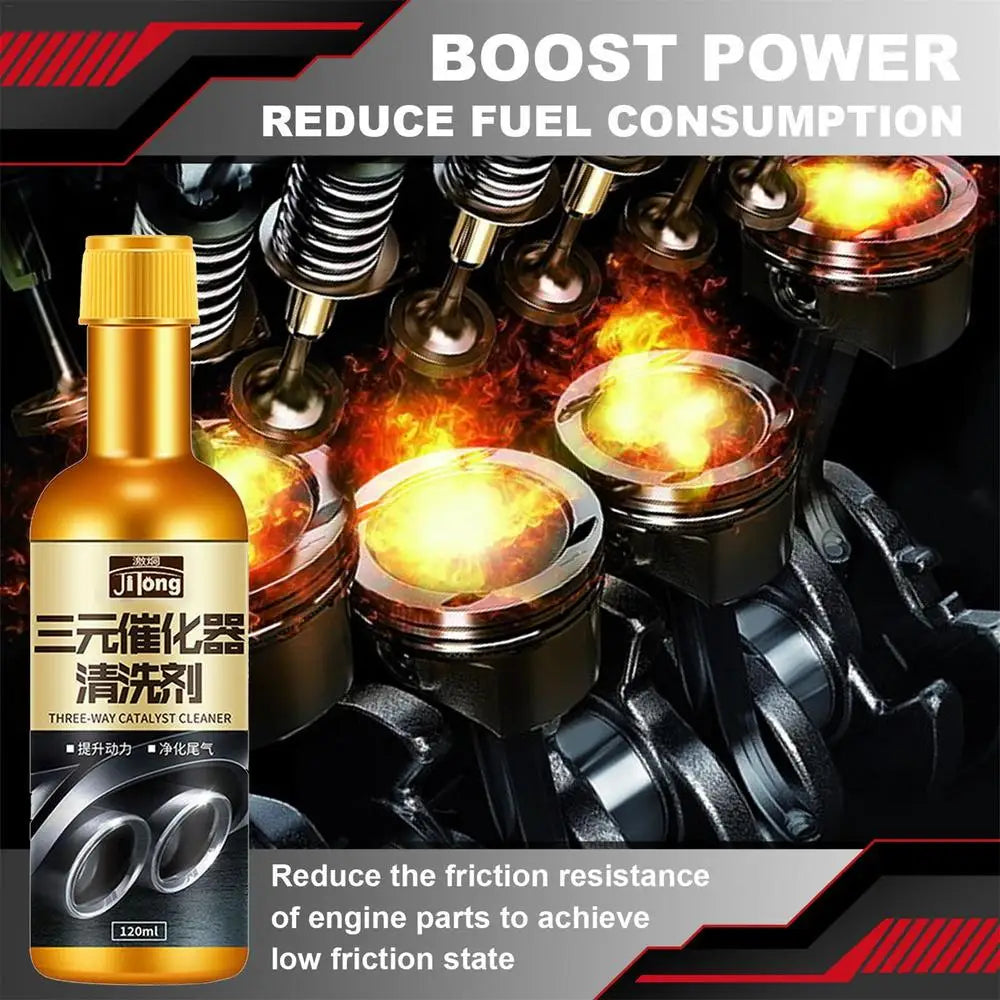 Agent de nettoyage catalytique à 3 voies pour moteur de voiture, dissolvant de carbone pour carburateur automobile, nettoyeur de moteur de 120ml, nettoyeur de convertisseur catalytique d'huile