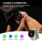 Nouveau 2026 Zeblaze LILY 2 appel vocal femme Smartwatch Double sangle 1.2 "HD AMOLED affichage surveillance de la santé sport montre intelligente