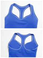 Ensemble de yoga 2 pièces pour femme, tenue de sport, vêtements de gym, ensemble soutien-gorge de sport et pantalon de course, vêtements de yoga et de sport pour femme