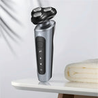 Rasoir Rechargeable Intelligent pour hommes rasoir à barbe humide/sec ABS Tondeuse dissolvant barbe rasoir Rechargeable pour peau lisse