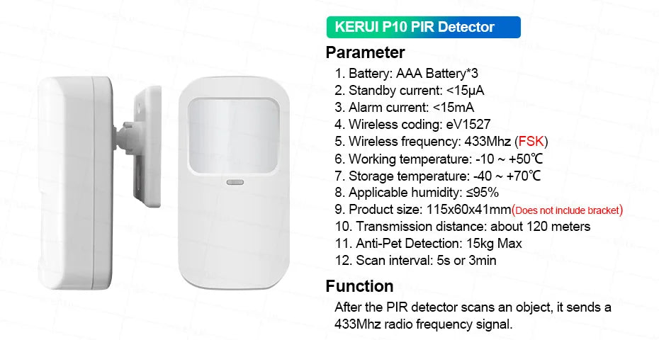 Système d'alarme domestique KERUI 4G/WiFi GSM avec écran tactile IPS de 7 pouces, compatible avec le système d'alarme de sécurité sans fil Tuya, anti-cambriolage
